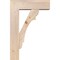 Ekena Millwork Olympic Block Smooth Bracket w/ Offset Brace, Douglas Fir, 7 1/2"W x 24"D x 36"H BKT0806X24X36OLY05SDF - alternate 3